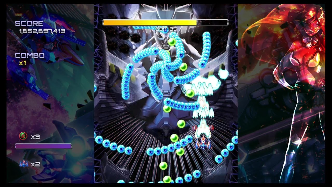 Ghost Blade HD --1cc-- Blue Ship (Ghost)