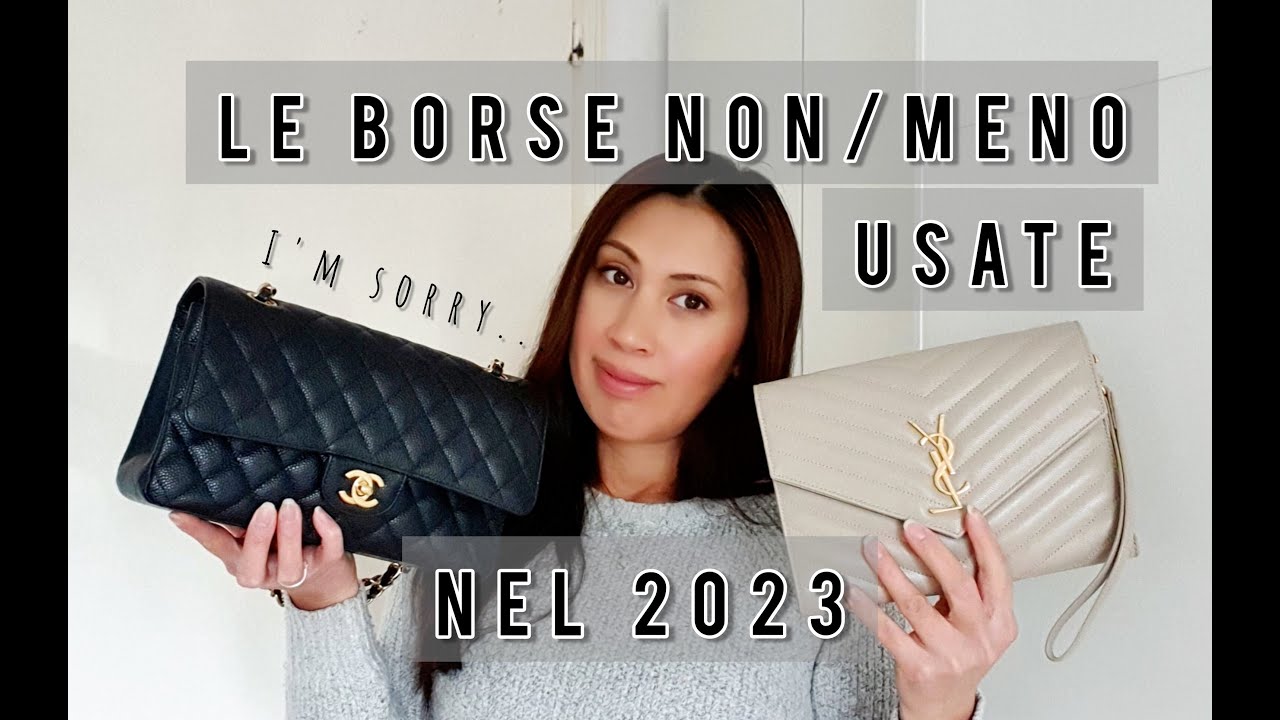 Le borse non/meno usate nel 2023 | Borse di lusso | Ysl, Celine, Gucci, Chanel |