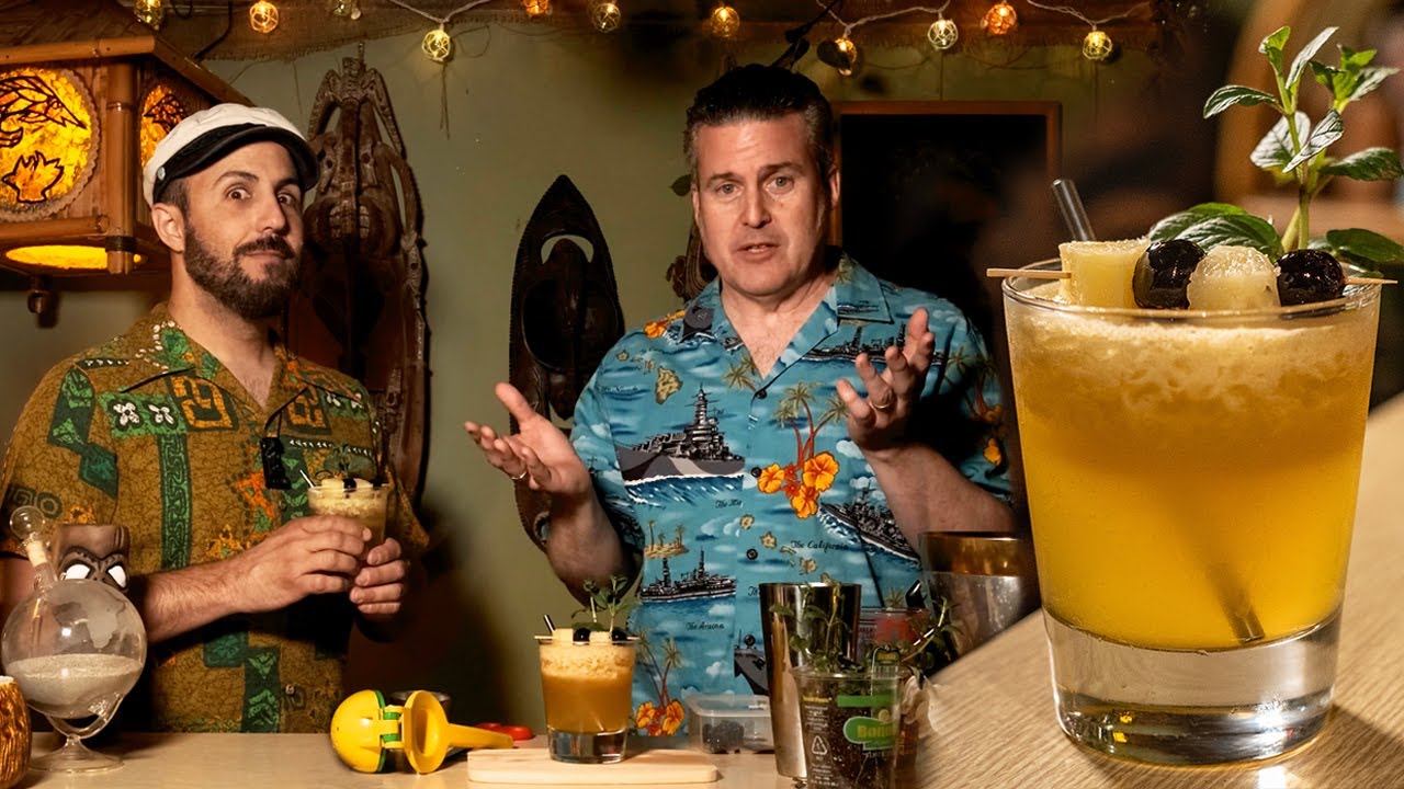 Massachusetts Home Tiki Bar [коктейль Mysterion]