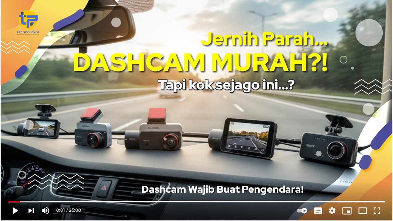 5 Rekomendasi Dashcam Terbaik Untuk Rekam Jelas Siang Malam! Dashcam Murah Terbaik! Bukti Anti Debat