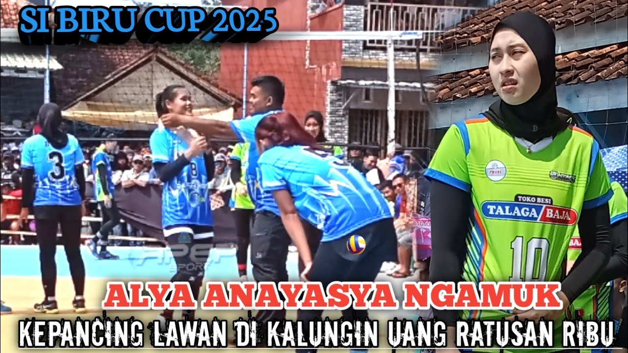 BIG MATCH !!! Alaya Anastasya NGAMUK Setelah lihat lawan di sawer kalung uang ratusan ribu
