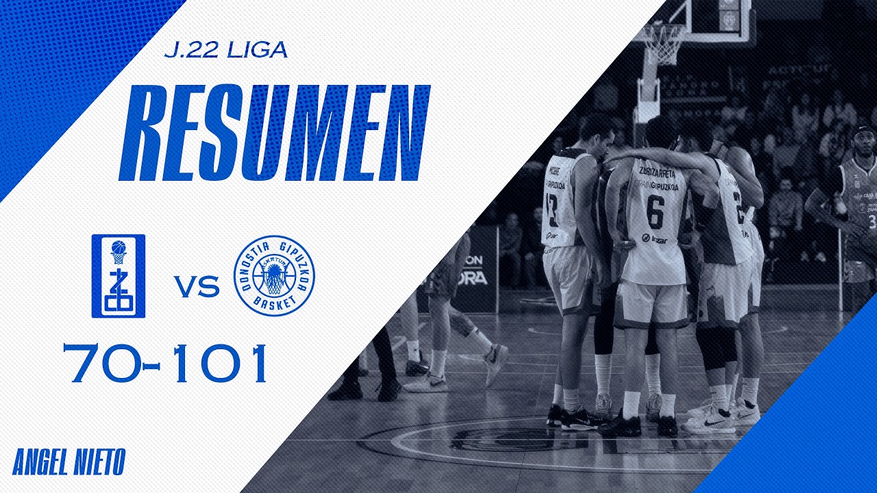 RESUMEN | CB ZAMORA 70-101 INVEREADY GIPUZKOA | J.23 LIGA