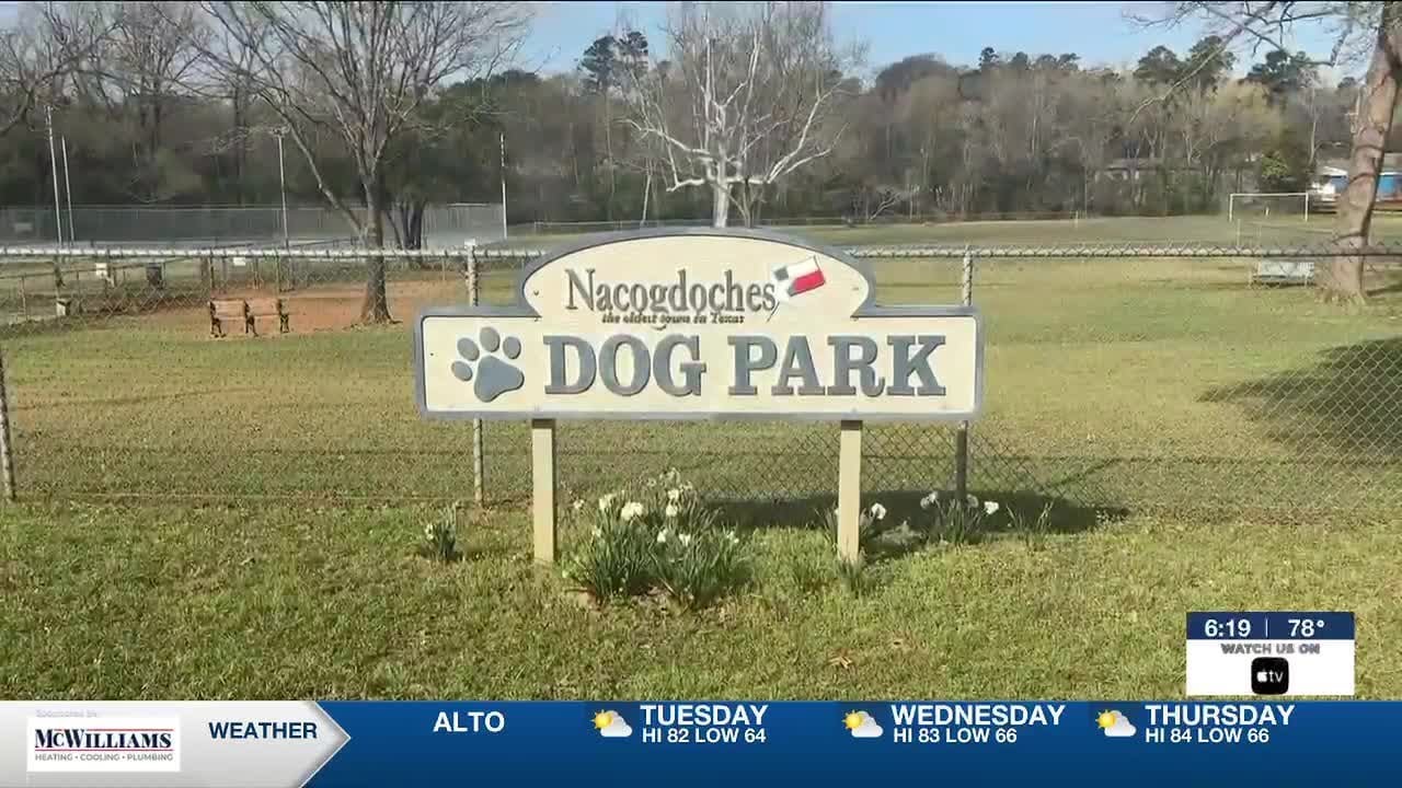 Nacogdoches Dog Park gets major upgrade