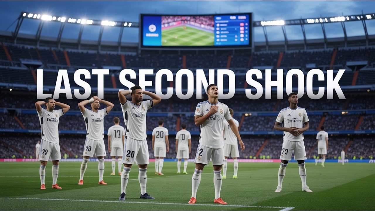 Real Madrid Shocked Into Playoffs After Last-Second Goal | Champions League Drama