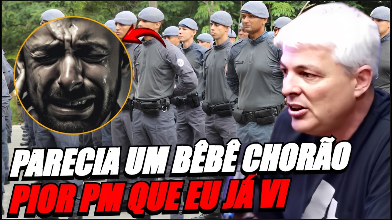 PAGANOTTO REVELA A HISTÓRIA DO PM QUE CHORAVA TODOS OS DIAS