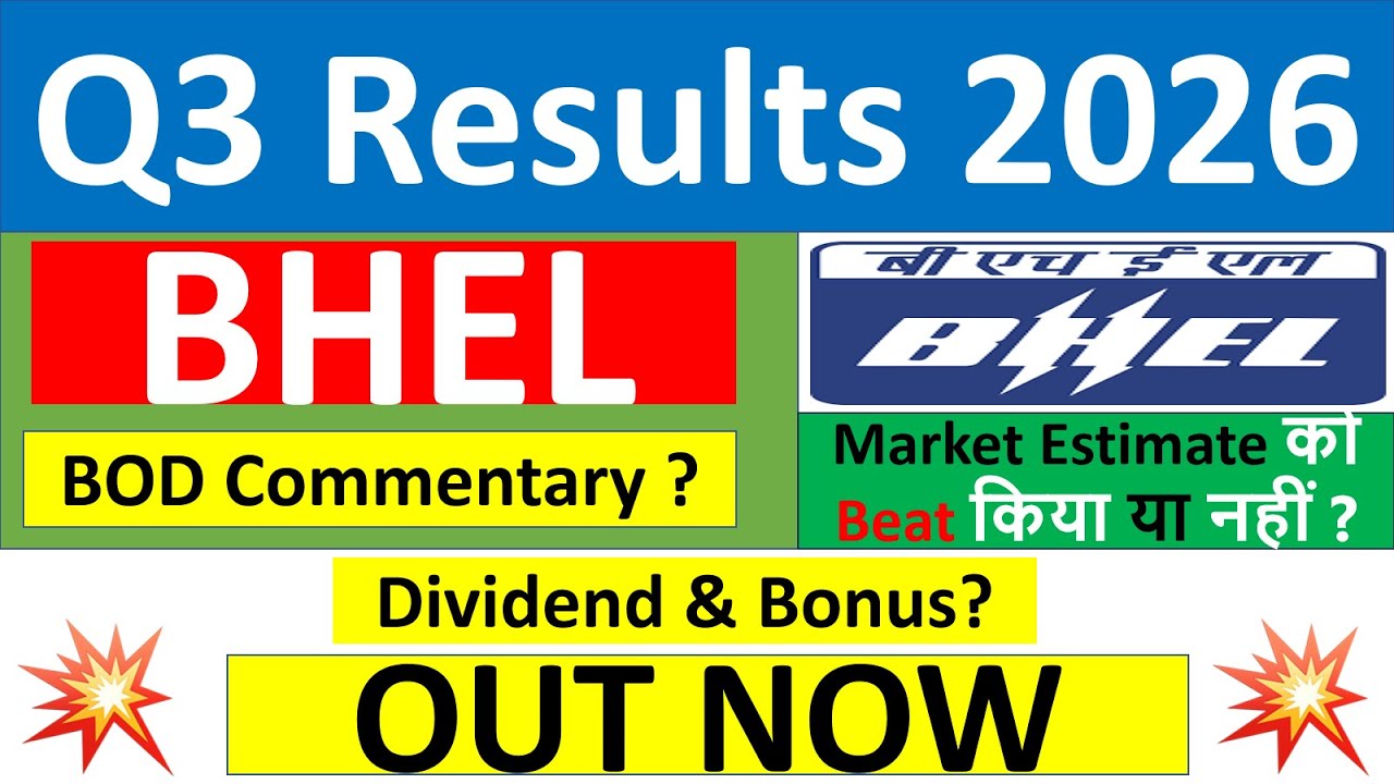BHEL q3 results 2026 | BHEL results today | BHEL Share News | BHEL Share latest news | BHEL dividend