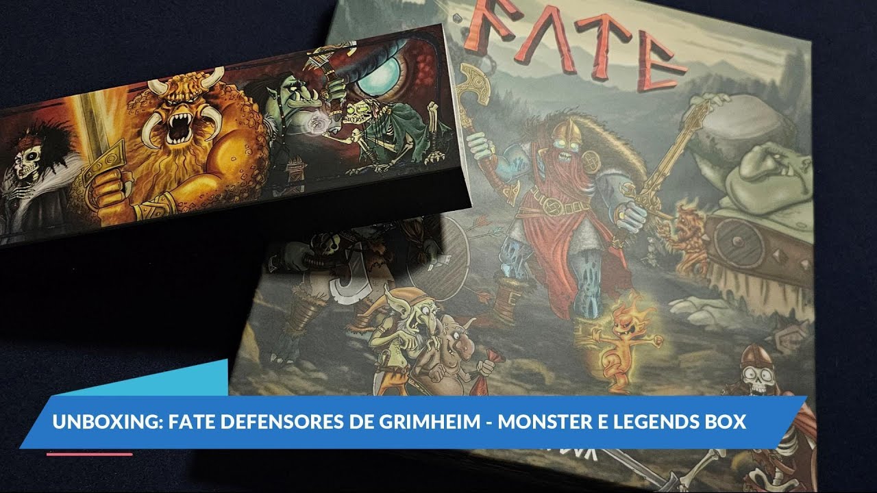 Unboxing: Fate Defensores de Grimheim - Monster e Legends Box