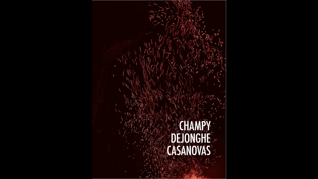 Claudi Casanovas, Bernard Dejonghe, Claude Champy, pour leur exposition à la galerie Capazza