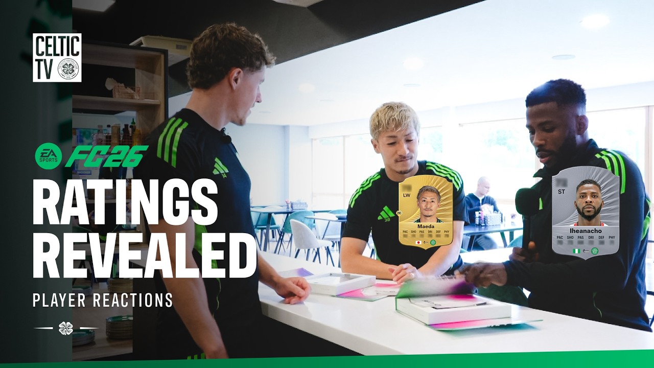 Celtic Squad React to their FC 26 Ratings 🎮 | ft. Luke McCowan | 