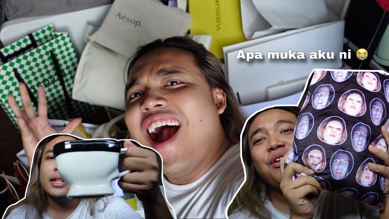 PELIK PELIK JE LA KAWAN AKU NI 😭😭😭 - UNBOXING HADIAH BIRTHDAY