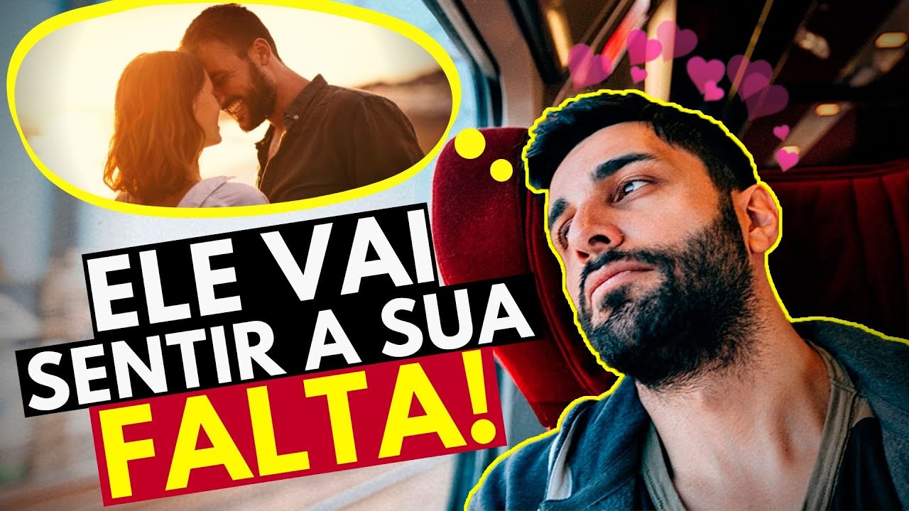 COMO FAZER ELE SENTIR SUA FALTA (dicas de relacionamento com Alexandre Chollet)