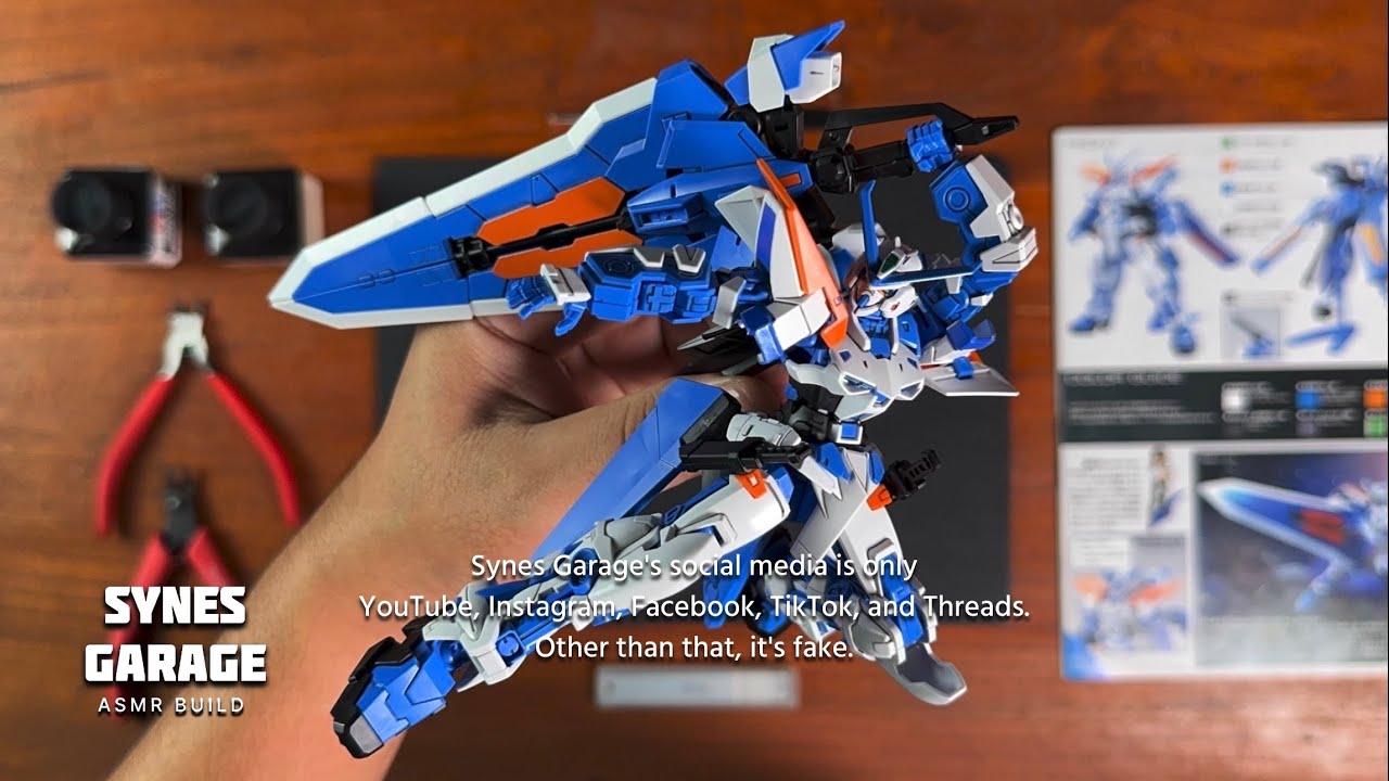 Gundam Astray Blue Frame  Secound L HG 1/144 | ASMR BUILD | Bandai