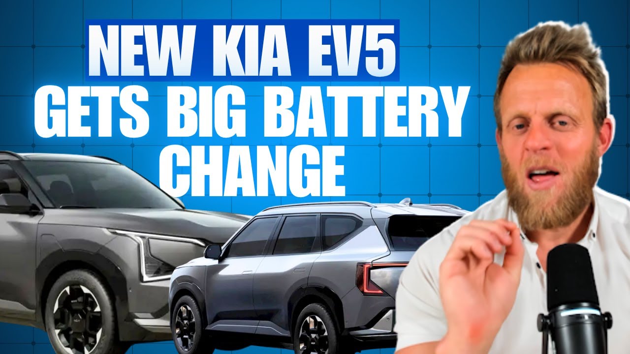 Kia reveals NEW EV5 for Europe and Canada - Removes BYD Battery