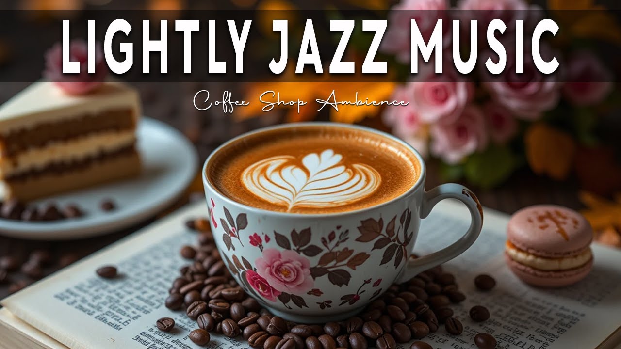 Lightly Jazz Music ☕ Bossa Nova background for Happy Moods, Great Moods & Stress Relief
