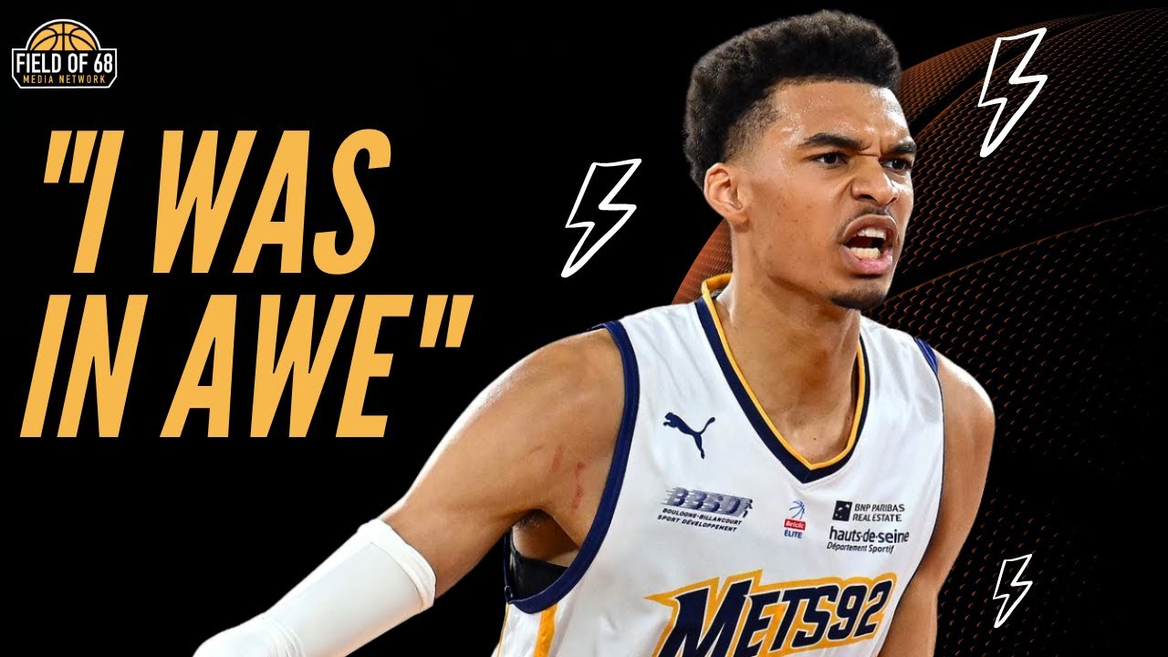'I was in AWE of him' | Victor Wembanyama's point guard breaks down his game! | 2023 NBA Draft