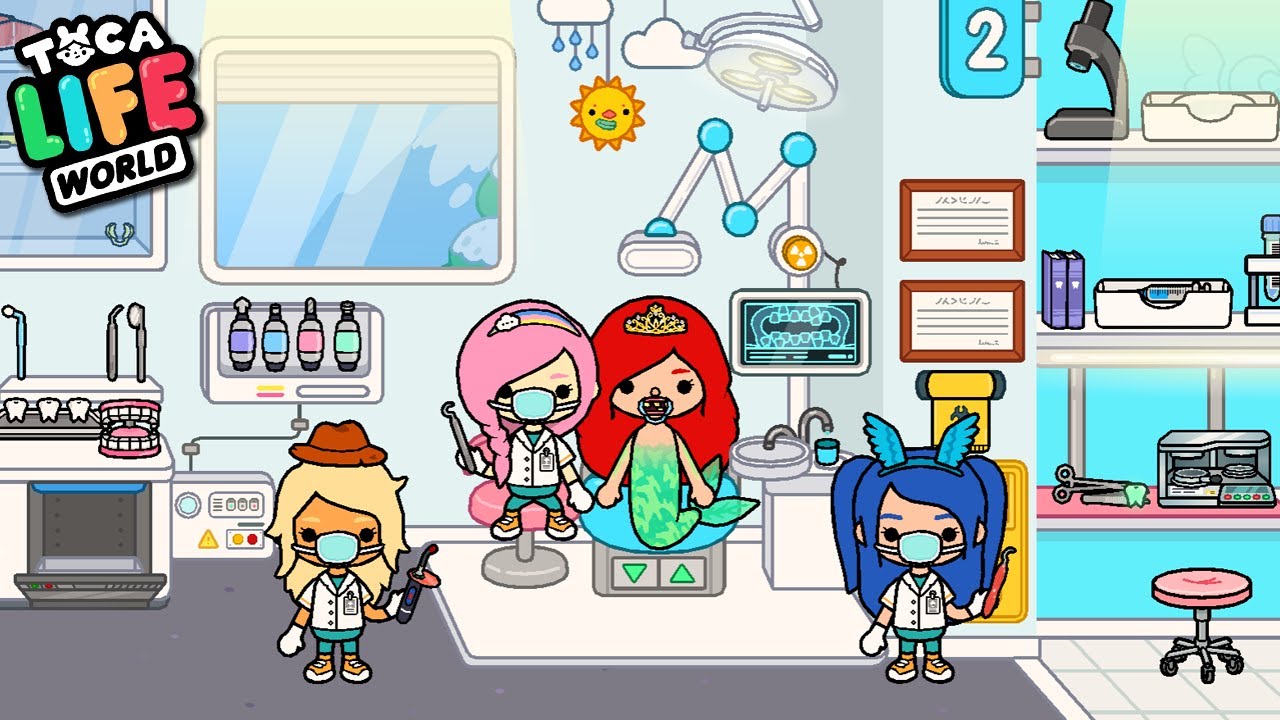 UMA SEREIA no DENTISTA (Toca Life World) ‹ Luli Rarity ›