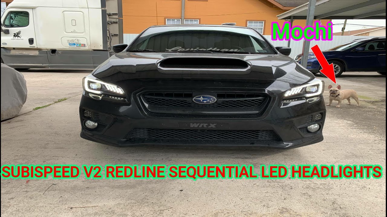 Subaru WRX / STI Installing Subispeed V2 Redline Sequential FULL LED's Headlights & Signal Marker