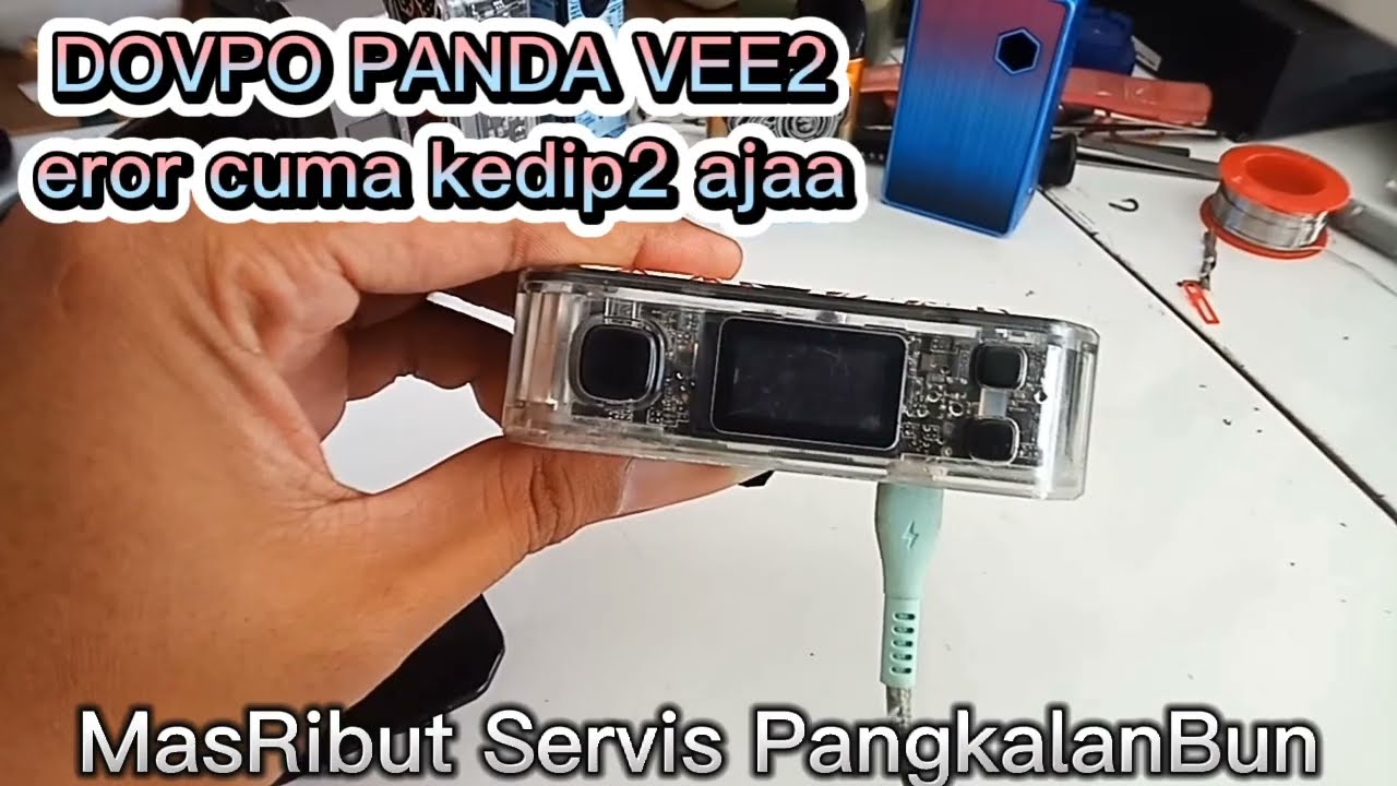 Panda vee 2 eror dices cuma kedip kedip kemasukan air, bersihkan mesin