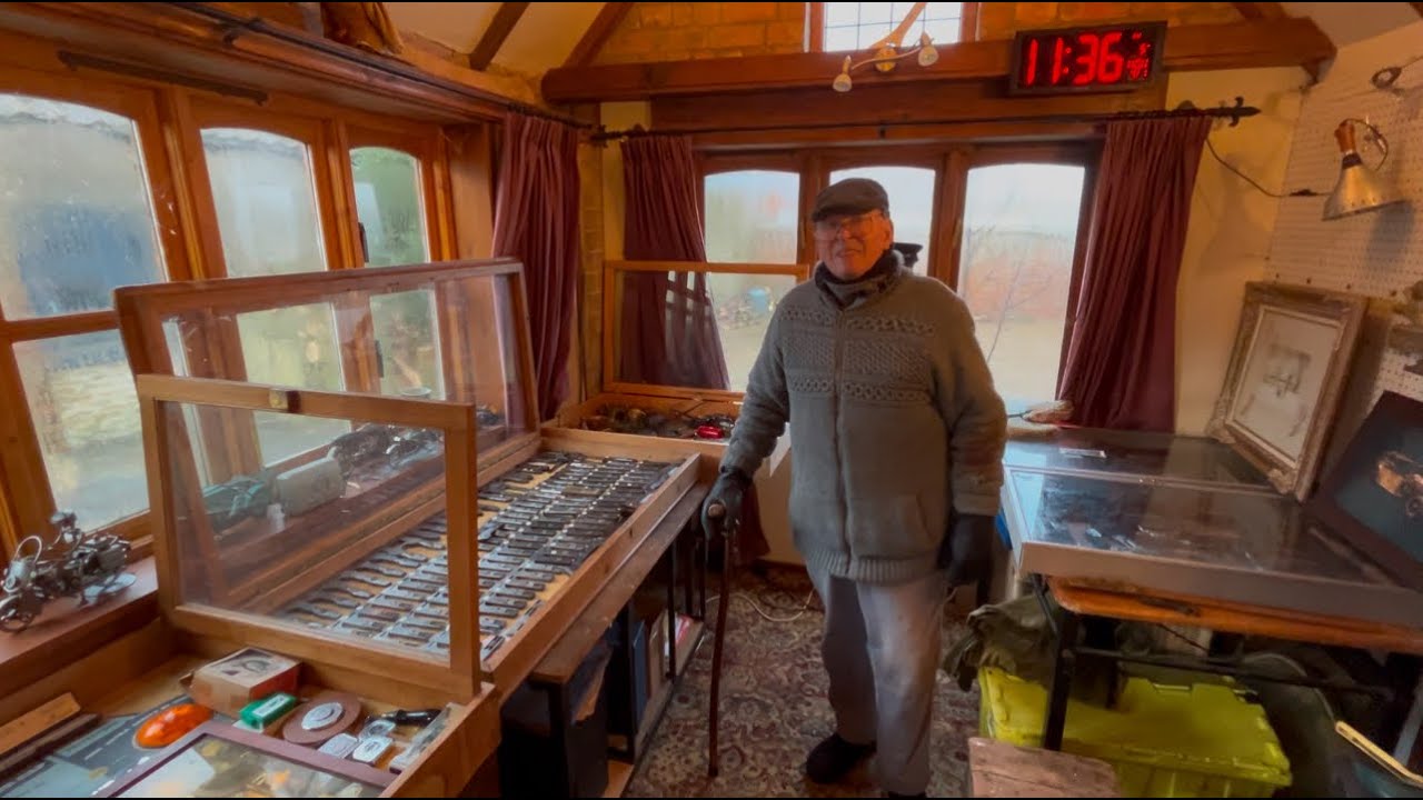 England’s biggest antique Tool collector 65 years of Lucas Tools