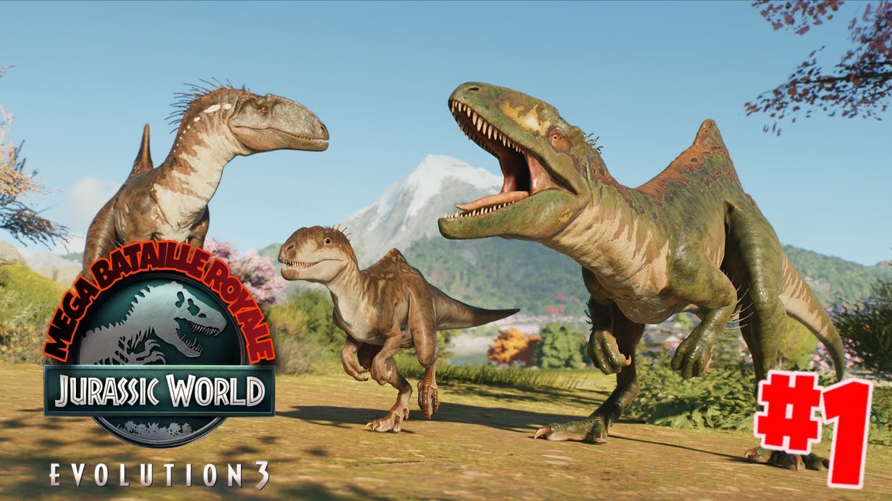 300 DINOS BATTLE ROYALE ! Jurassic World Evolution 3 - Partie 1