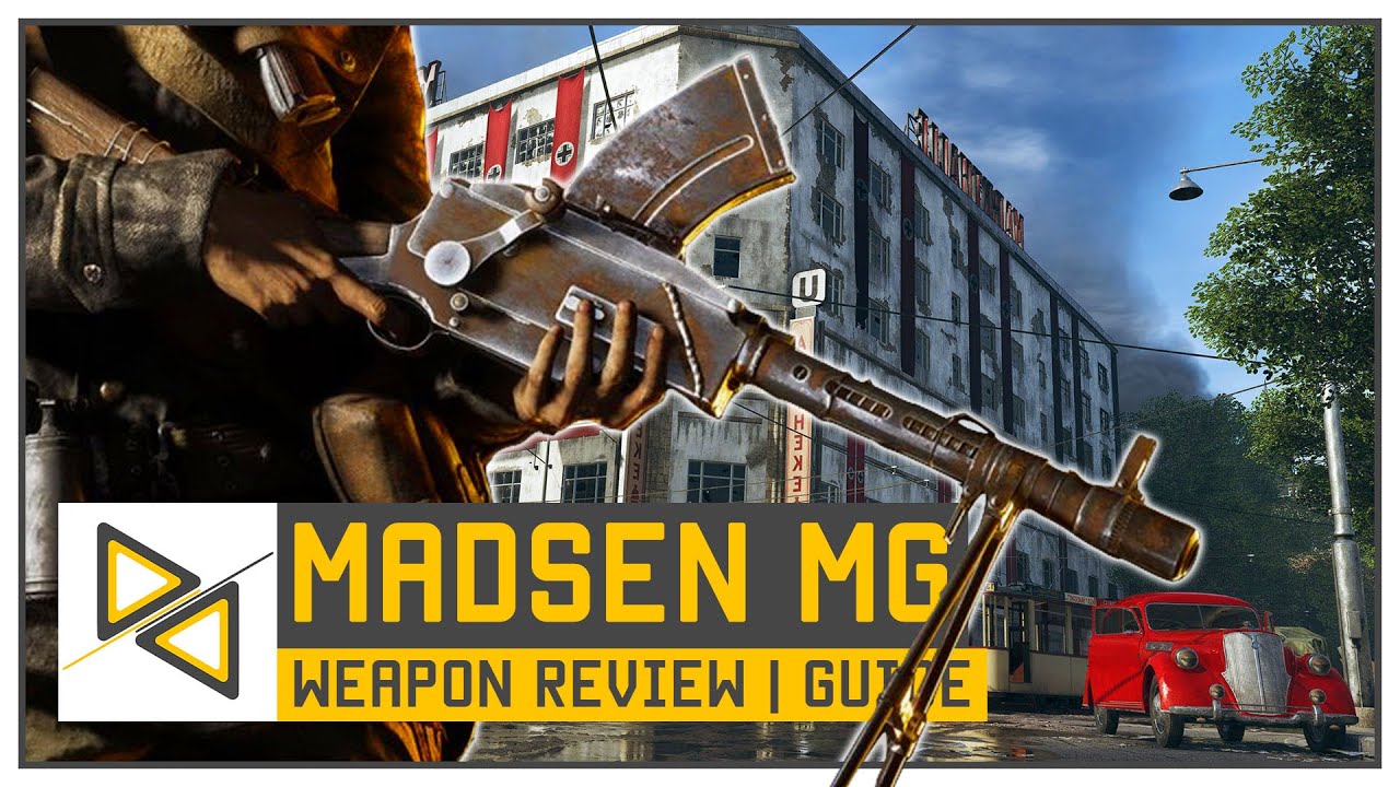 [BF5] Madsen MG - NEW BFV LMG - The BEST long range Machine Gun?! [Weapon Review / Guide]