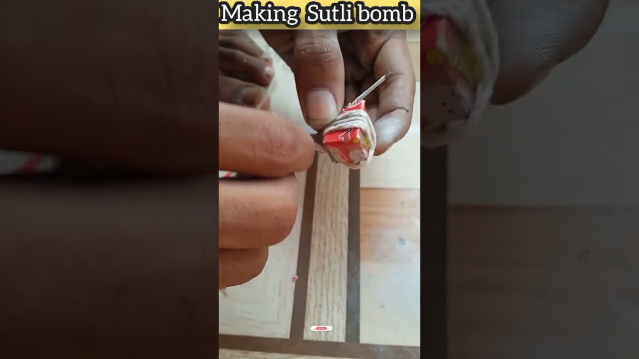 How to Make Sutli bomb💣 in home || सुतली बम|| #shorts #viralvideo