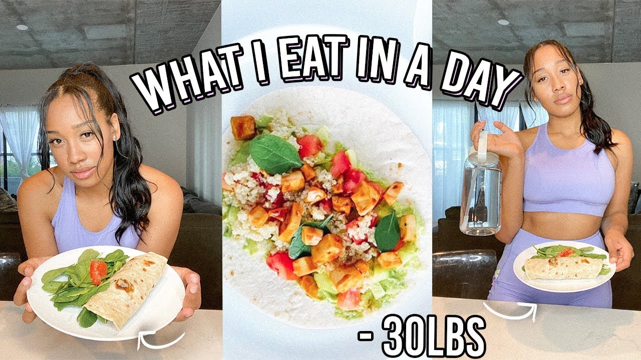 WHAT I EAT IN A DAY TO LOSE WEIGHT (Stuck at Home) + How I keep it off |How I lost 30lbs in 2 months