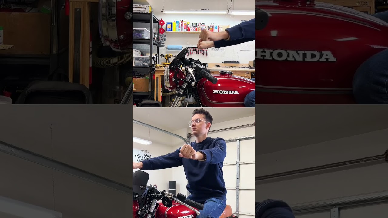How to pick HANDLEBAR height #custommotorcycle #handlebar