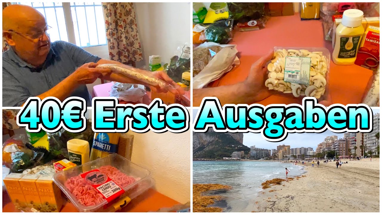 Spanien / Erster Einkauf / Lebensmittel Preise