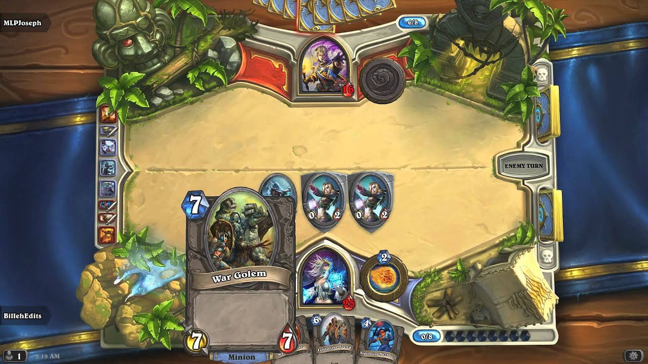 BillehEdits vs  MLP Joseph HEARTHSTONE BRO-DUEL!