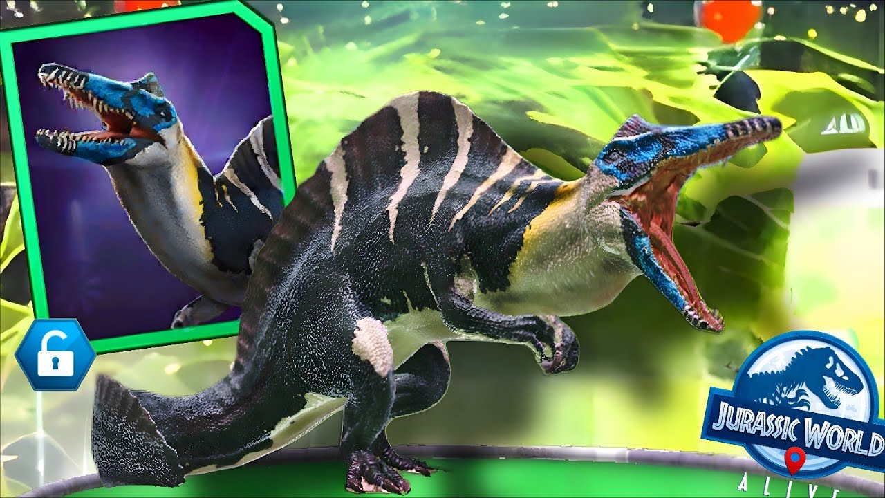 The Grind is Over! Rebirth Hybrid AEROSPINOSAURUS UNLOCKED 🔓 | Jurassic world alive || V3.17