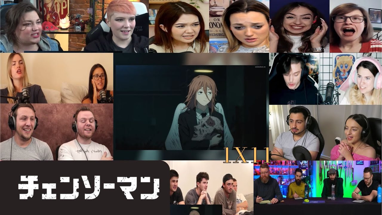 Mission Start | Chainsaw Man Season 1 Episode 11 Reaction Mashup |