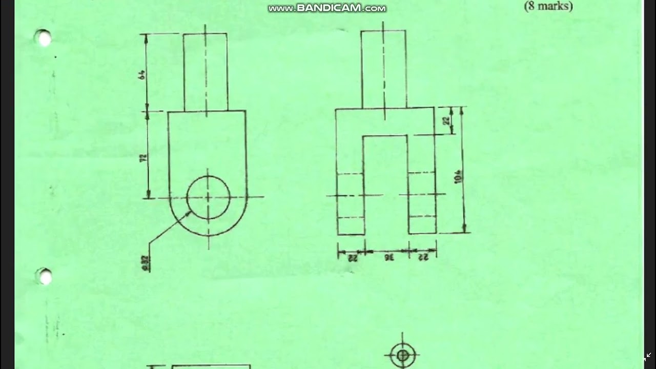 ВОПРОС ПО KNEC PASTPAPER || Чертеж AutoCAD, часть 1 { используйте 🎧 для качественного звука 🎧}
