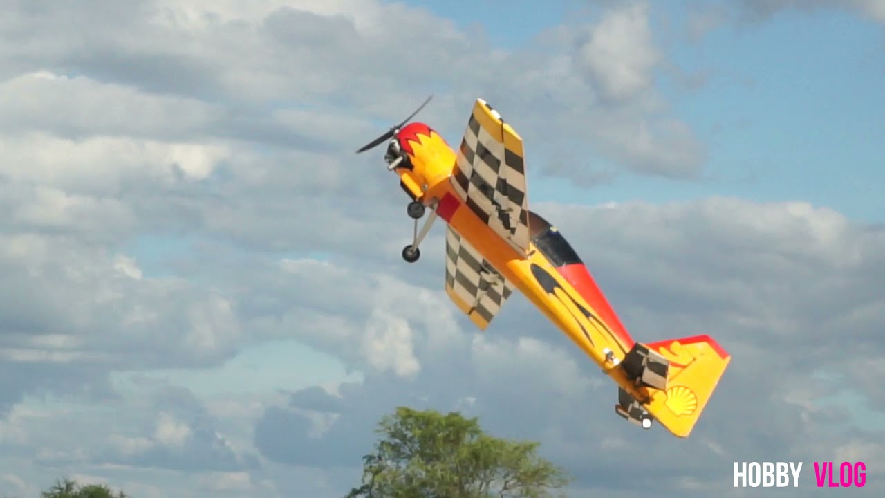 Epic RC Airplane Yak 54 Rc Stunt and rc Paramotor and Bird Dog RC Airplane.