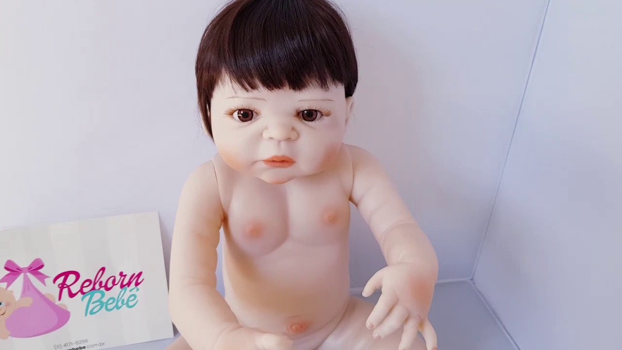 LINDO REBORN MENINO 100% SILICONE PODE DAR BANHO- RKQ7MUPG3