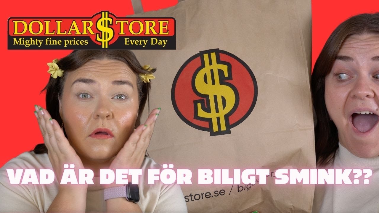 VAD HÄNDER PÅ DOLLARSTORE? BRÄNNER SÖNDER ANSIKTET MEN OK