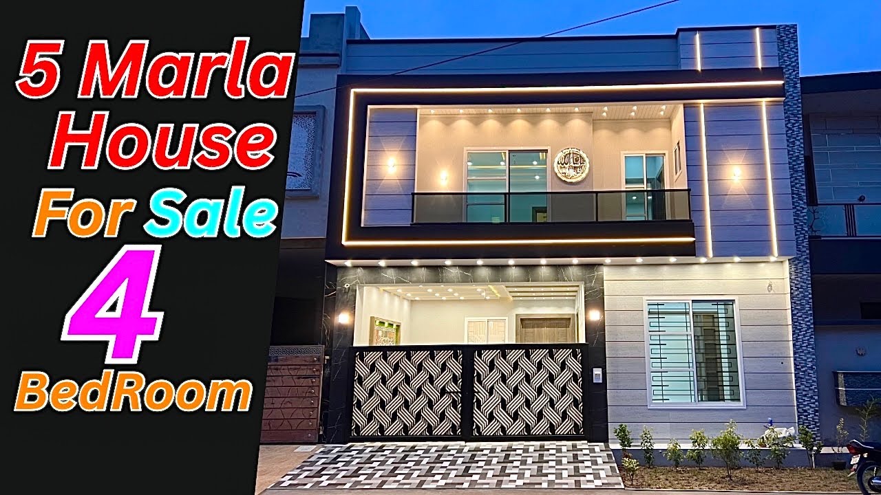 5 Marla Dream  House On Canal Road Faisalabad | For Sale | Double Height | 4 Bedroom in 5 Marla