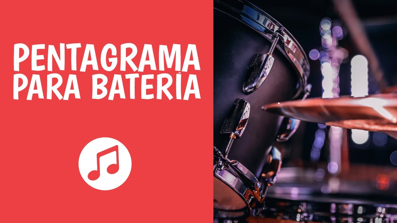 La Batería en el Pentagrama [Cómo Leer y Escribir para Batería]