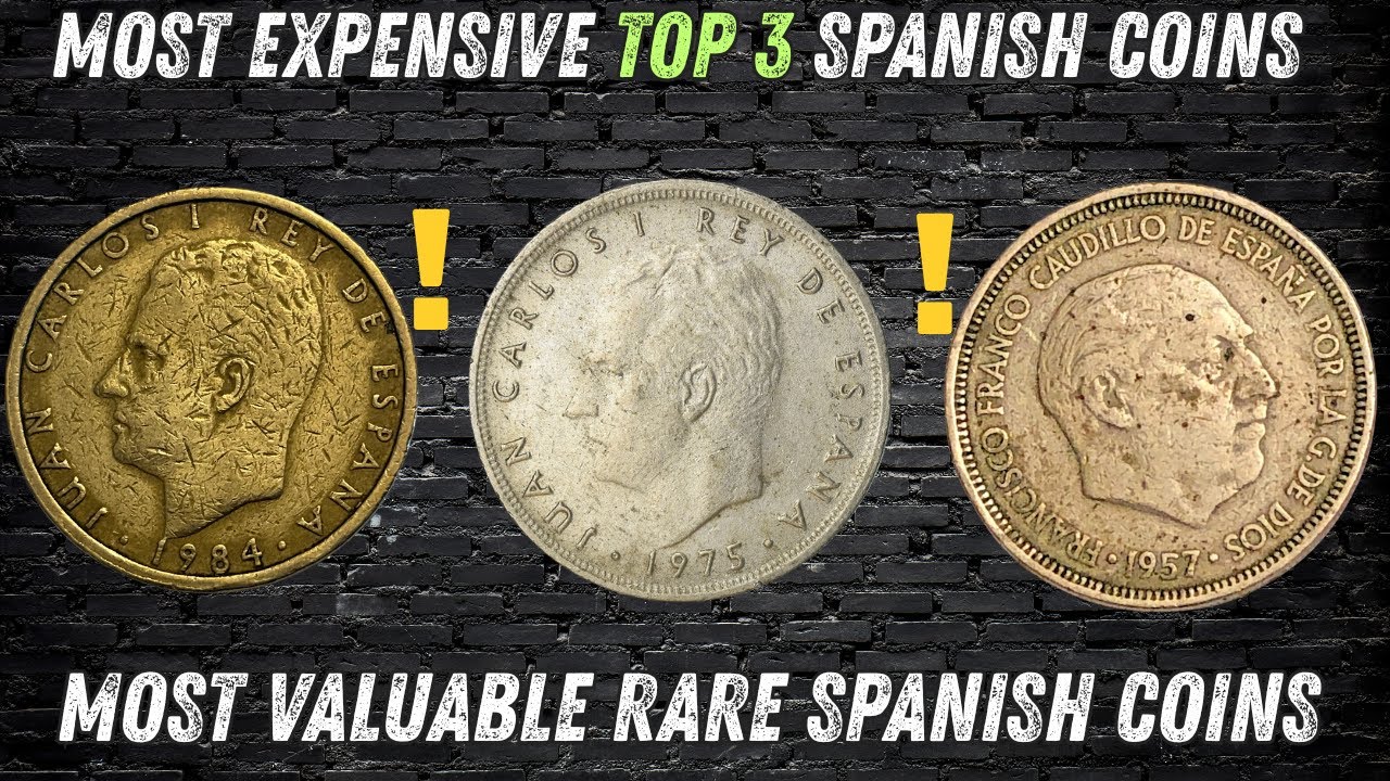 TOP 3 Spanish Coins That Can Make You a Millionaire 😱 Top 3 Spanish Coins That Broke World Records