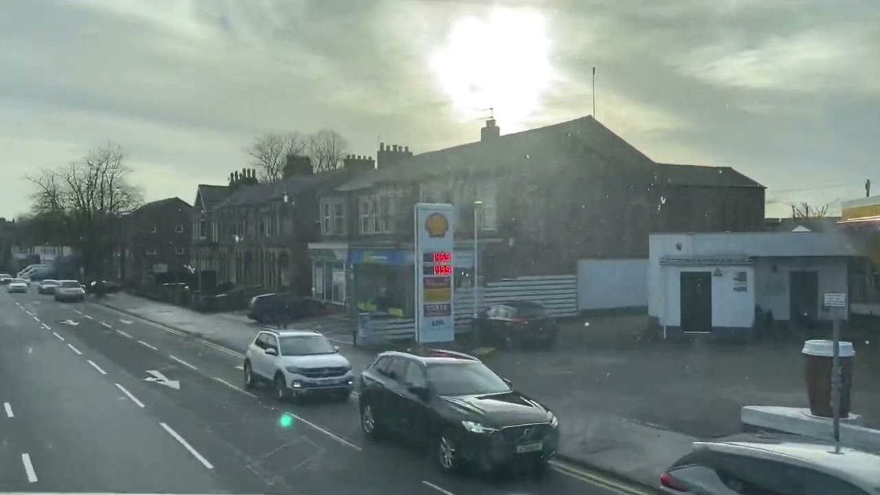 Stagecoach 125: Royal Preston Hospital to Preston City centre