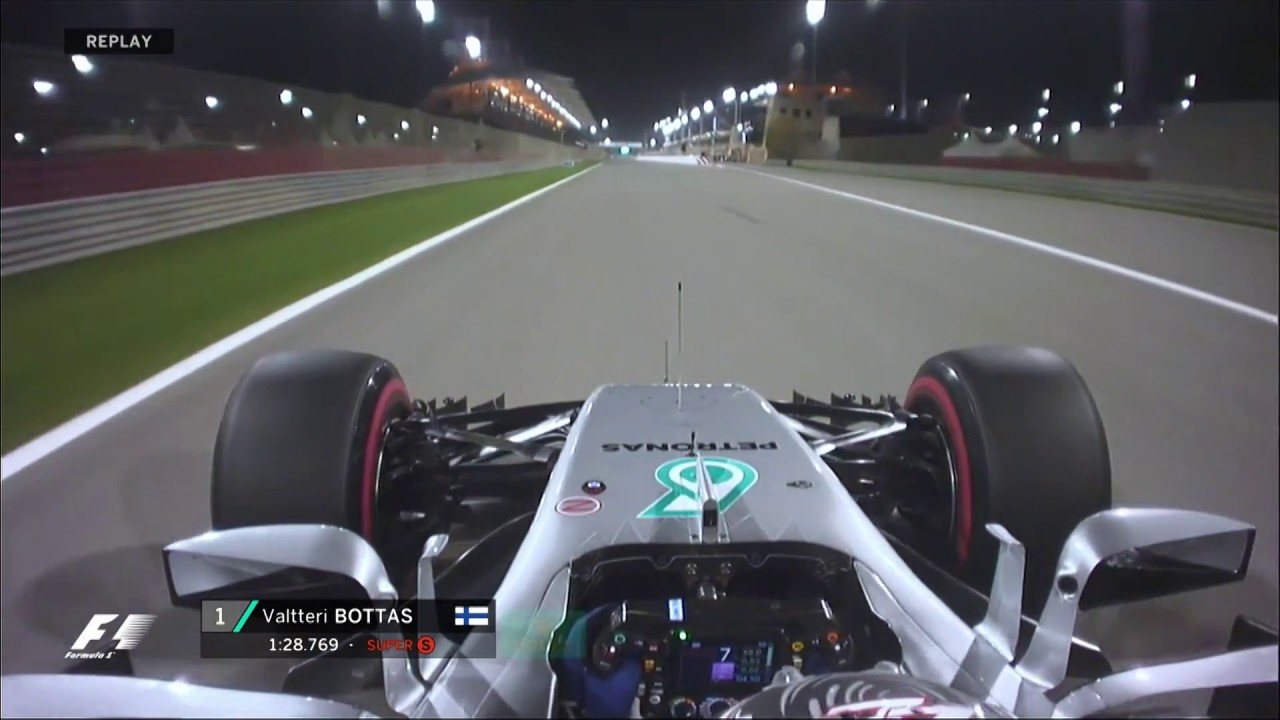 2017 Bahrain Grand Prix: Valtteri Bottas Onboard Pole Lap