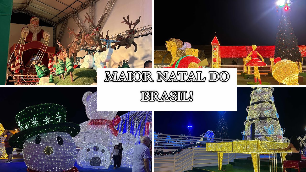 VLOG: NATAL DO BEM EM GOIÂNIA ( maior Natal gratuito do país) 🎅 🎄 