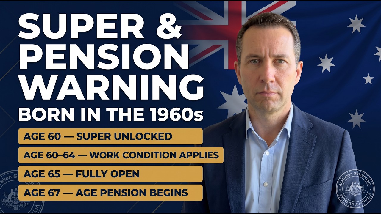 Born in the 1960s? Exactly When You Can Touch Your Super and Claim the Age Pension (AUSTRALIA)