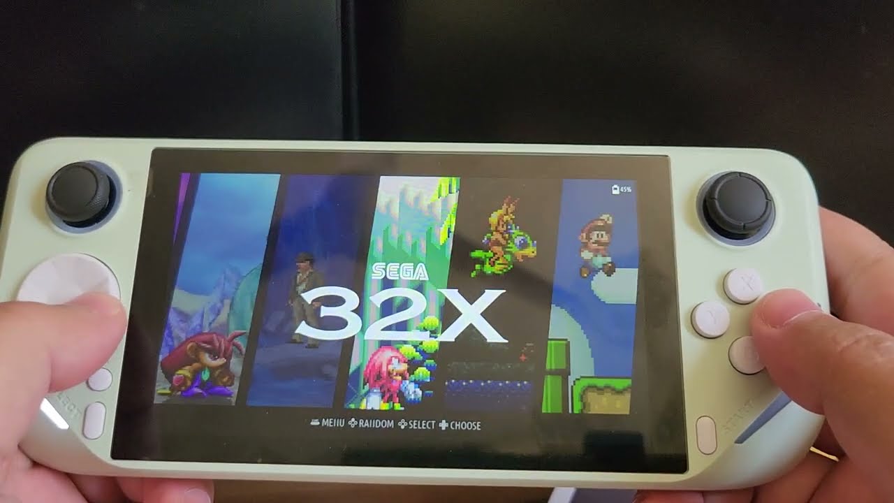 GameMT E6 rodando AmberElec (thanks to @hackaround )