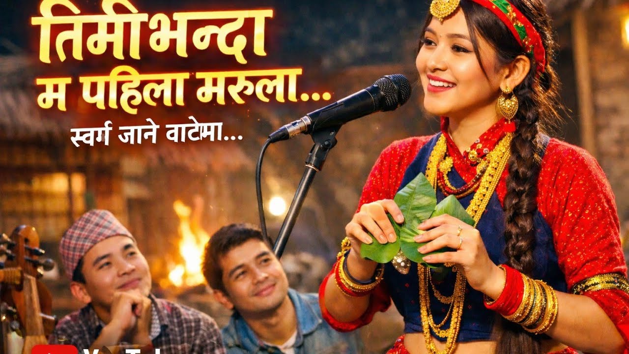 तिमीभन्दा म पहिला मरुला | Nepali Lok Melody Song | Viral Folk Love Song 2025