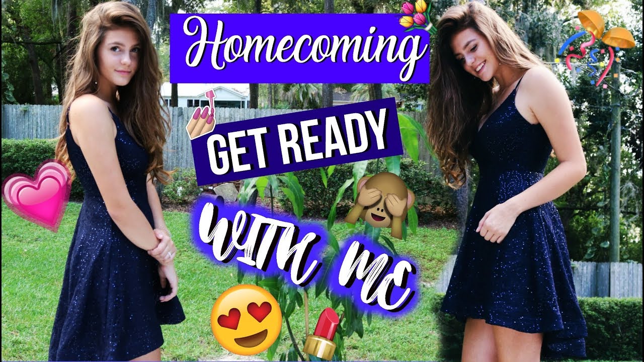 HOMECOMING Get Ready With Me // AUSLANDSJAHR USA 2017/18