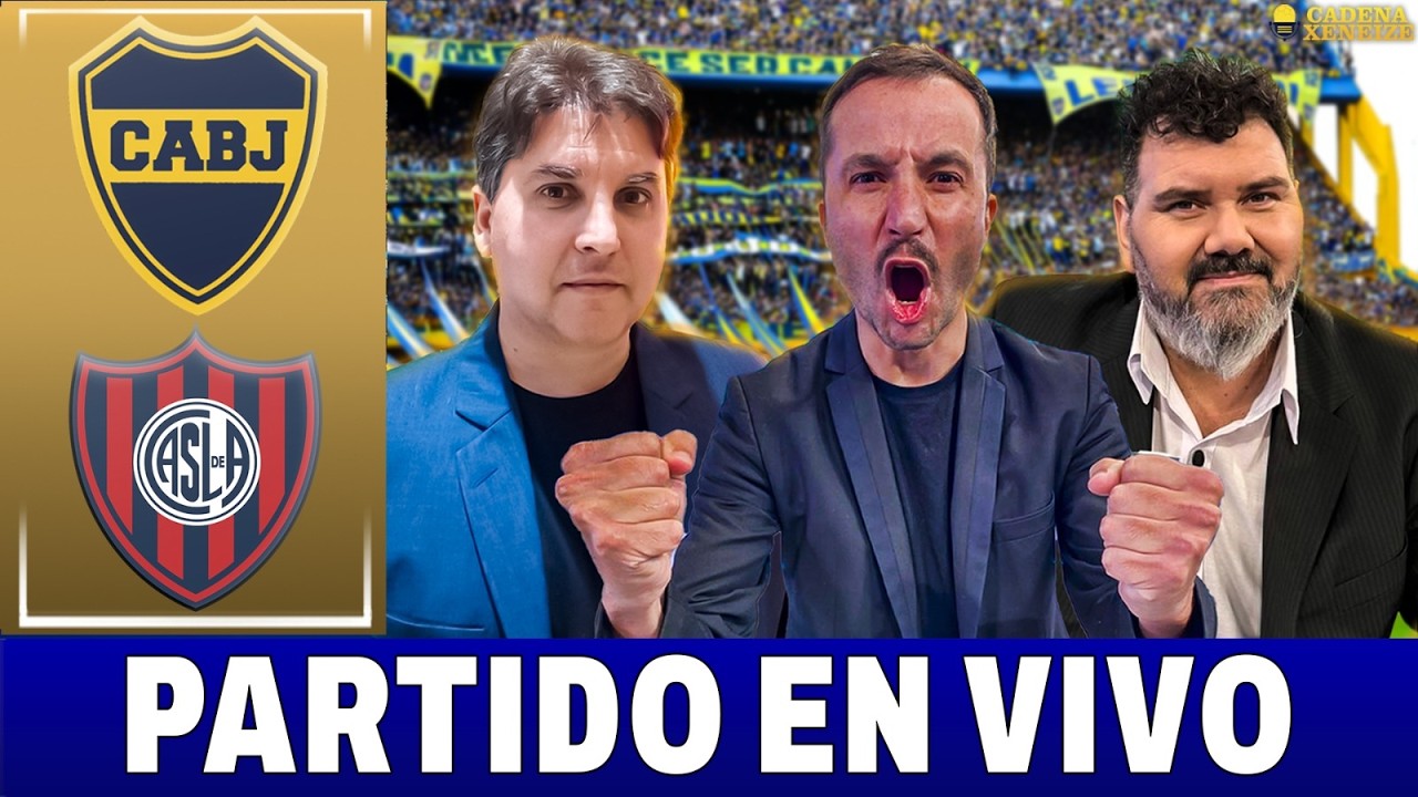 🔴BOCA JUNIORS vs SAN LORENZO EN VIVO | TORNEO APERTURA 2026 - FECHA 10