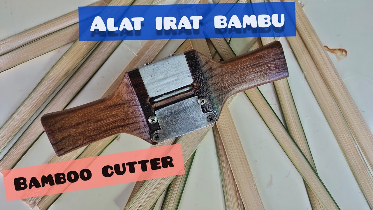 cara membuat alat irat bambu