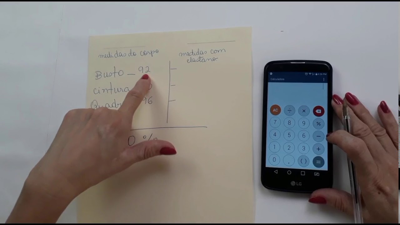 Como calcular elasticidade do tecido - Beth Aleixo