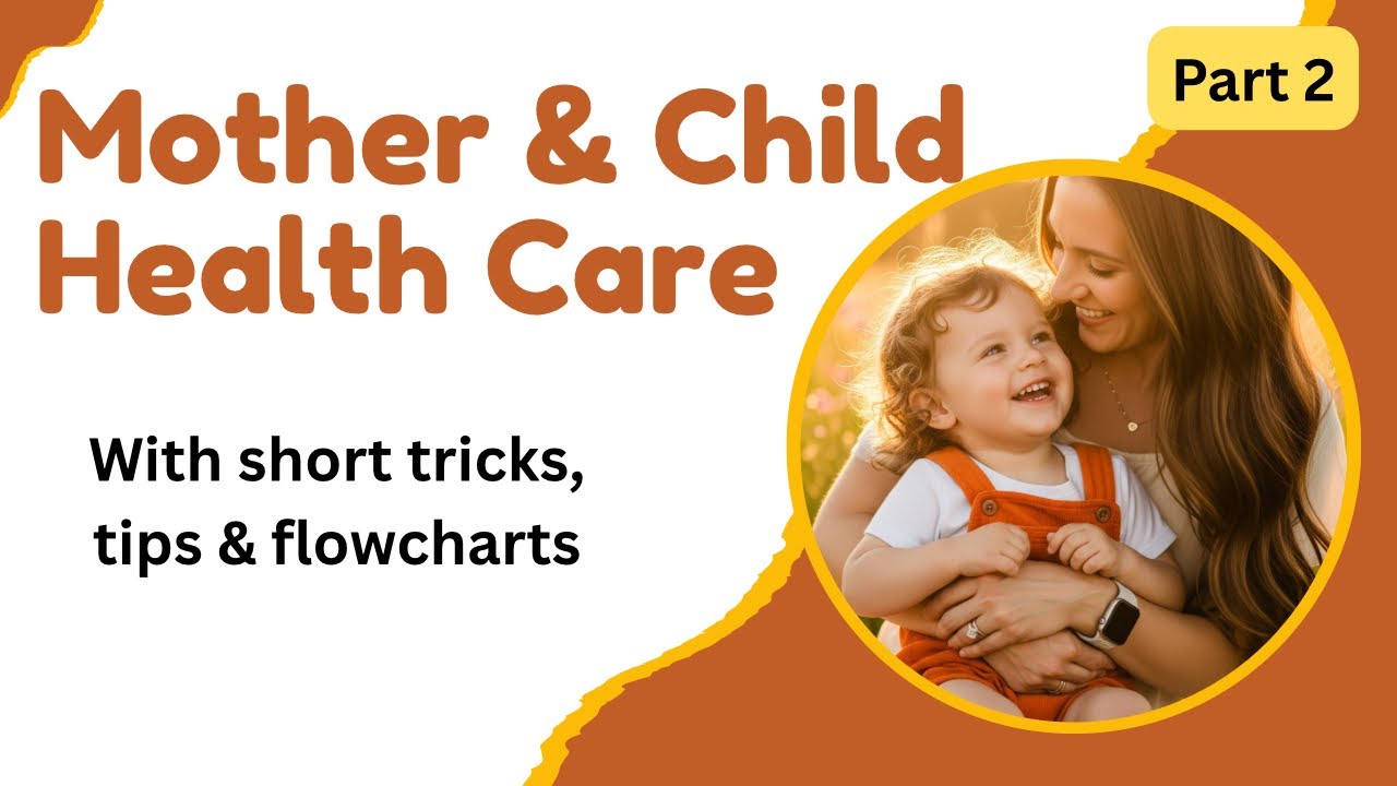 Mother and child health care / Part 2/ #communityhealth #bams 